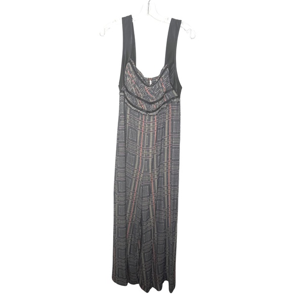 Free People Marley Plaid One Piece Jumpsuit - Picture 6 of 12
